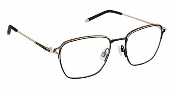 Fysh UK F-3621 Eyeglasses, (M100) BLACK GOLD
