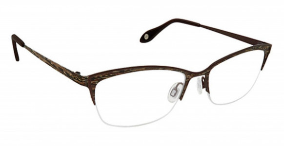 Fysh UK F-3619 Eyeglasses, (877) BROWN