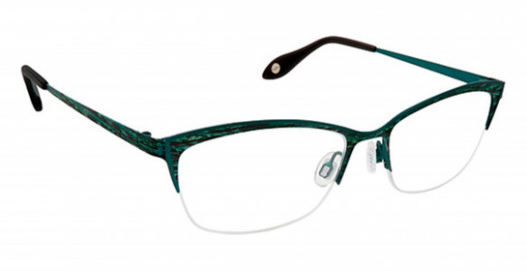 Fysh UK F-3619 Eyeglasses, (879) TEAL