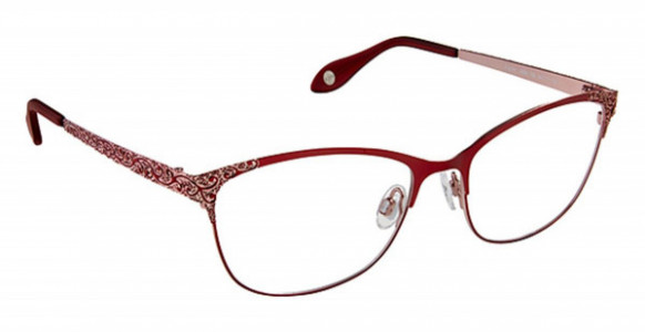 Fysh UK F-3596 Eyeglasses, (789) CHERRY ROSE