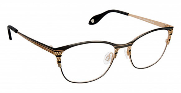 Fysh UK F-3591 Eyeglasses, (767) BLACK GOLD