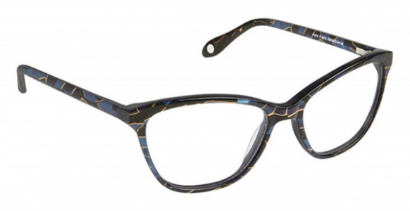 Fysh UK F-3574 Eyeglasses, (709) BLACK MARBLE