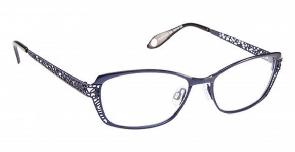 Fysh UK F-3556 Eyeglasses, (638) F-3556INK BLUE
