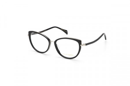 William Morris BLREBECCA Eyeglasses, BLACK/SILVER (1)