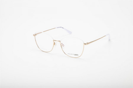 William Morris WM50172 Eyeglasses, WHITE/GOLD (C1)