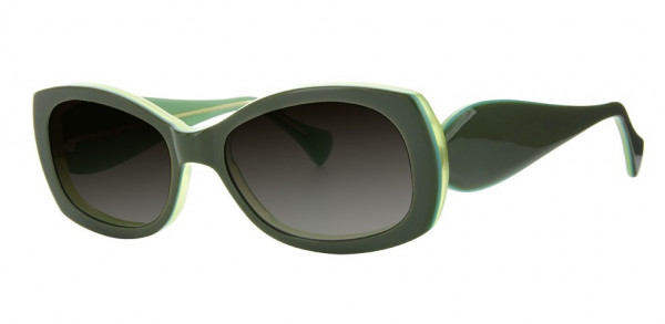 Lafont Jamaique Sunglasses, 4026 Green