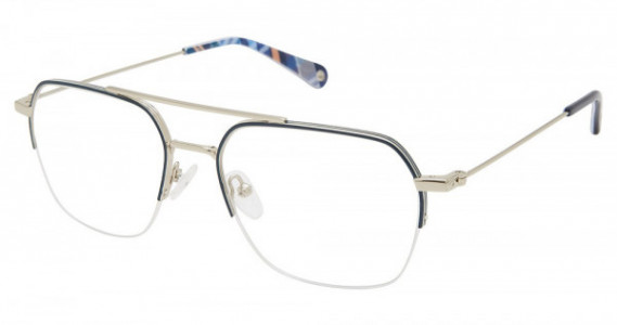 Sperry Top-Sider SPHARDING Eyeglasses, C03 NAVY/SILVER
