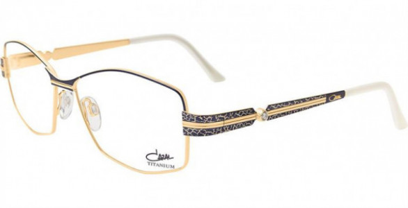 Cazal CAZAL 1253 Eyeglasses, 003 BLUE-GOLD