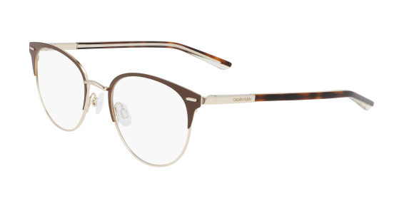Calvin Klein CK21303 Eyeglasses, (200) SATIN BROWN