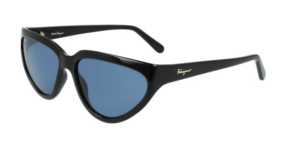 Ferragamo SF1017S Sunglasses, (001) BLACK