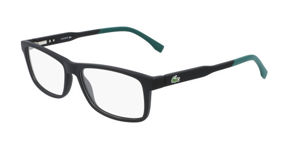 Lacoste L2876 Eyeglasses, (001) BLACK MATTE