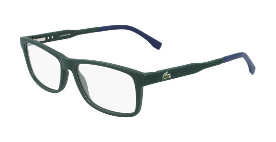Lacoste L2876 Eyeglasses, (315) GREEN MATTE