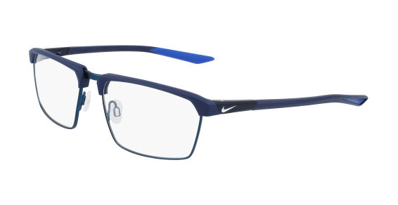 Nike NIKE 8052 Eyeglasses, (404) MATTE MIDNIGHT NAVY/BLUE
