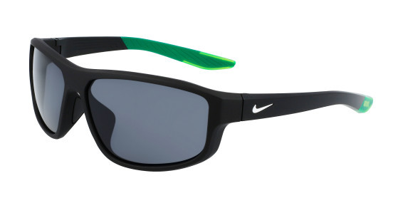 Nike NIKE BRAZEN FUEL DJ0805 Sunglasses, (010) MATTE BLACK/DARK GREY