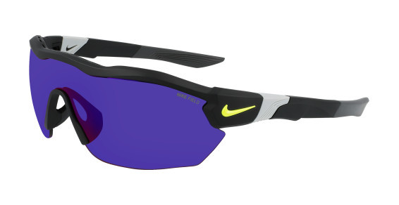 Nike NIKE SHOW X3 ELITE L E DJ5560 Sunglasses, (013) MATTE BLACK/VOLT/FIELD TINT