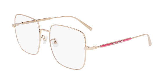 Longchamp LO2132A Eyeglasses, (770) ROSE GOLD