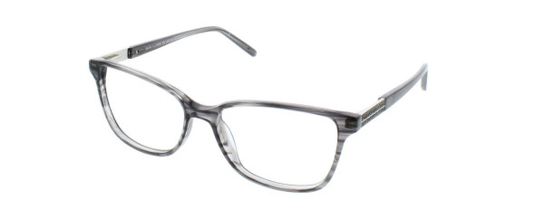 Jessica McClintock JMC 4321 Eyeglasses, Black Horn