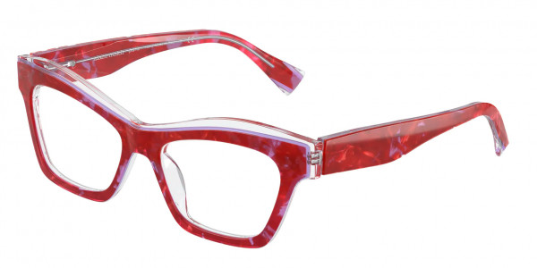 Alain Mikli A03113 EMELYNNE Eyeglasses, 005 ROUGE MIKLI/PURPLE CRYSTAL (RED)