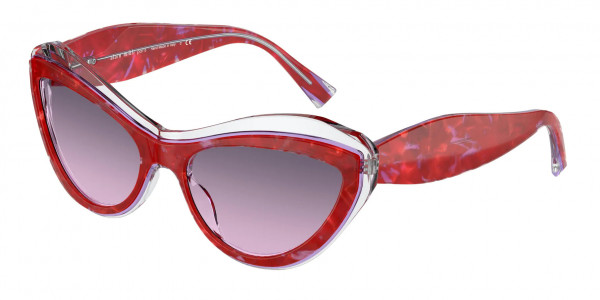 Alain Mikli A05061 VIVIETTE Sunglasses, 003/90 ROUGE MIKLI/PURPLE CRYSTAL (RED)