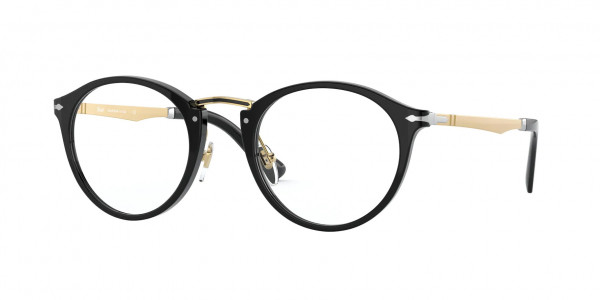 Persol PO3248V Eyeglasses, 95 BLACK (BLACK)