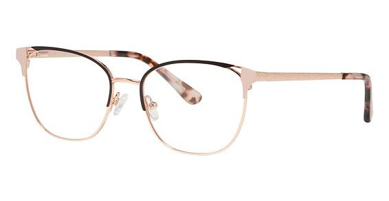 Vivian Morgan 8105 Eyeglasses, Burgundy/Pink