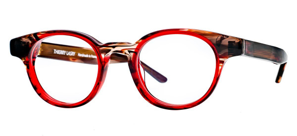 Thierry Lasry DYNAMYTY Eyeglasses, Brown Pattern