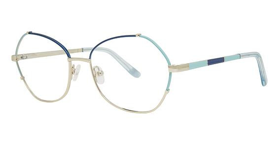 Avalon 5084 Eyeglasses, Gold/Blue/Turq