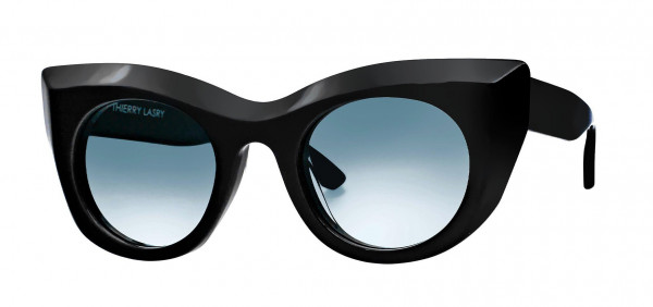 Thierry Lasry CLIMAXXXY Sunglasses, Black