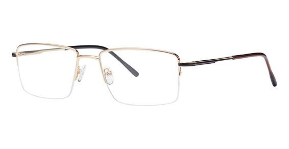 Elan 3722 Eyeglasses, Gold/Black