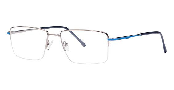 Elan 3722 Eyeglasses, Gunmetal/Blue