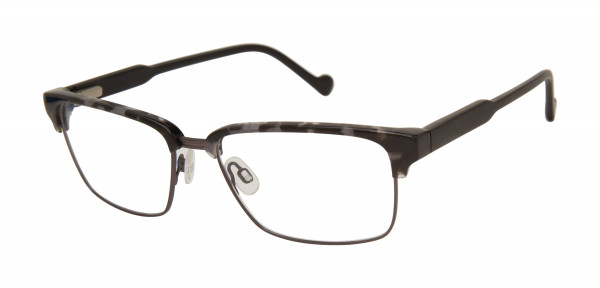 MINI 764008 Eyeglasses, Grey Tortoise/Dark Gunmetal - 30 (GRY)