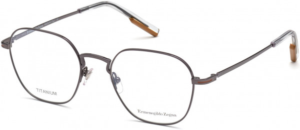 Ermenegildo Zegna EZ5207 Eyeglasses, 008 - Shiny Gunmetal