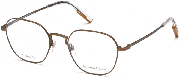 Ermenegildo Zegna EZ5207 Eyeglasses, 036 - Shiny Dark Bronze
