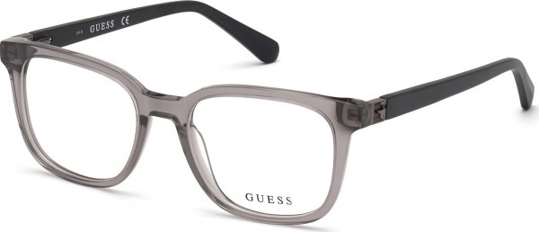 Guess GU50021 Eyeglasses, 020 - Shiny Grey / Matte Black