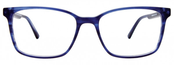 EasyClip EC564 Eyeglasses, 050 - Matt Dark Navy