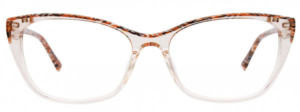 Takumi TK1157 Eyeglasses, 010 - Brown Marbled & Crystal Light Brown