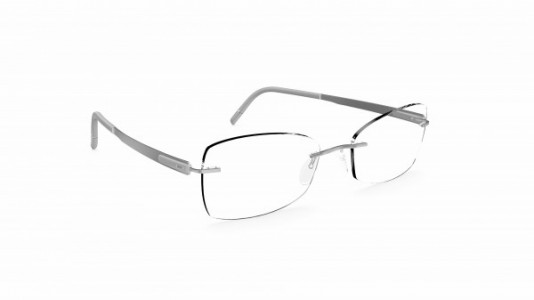 Silhouette Blend CR Eyeglasses, 8640 Fossil Gray