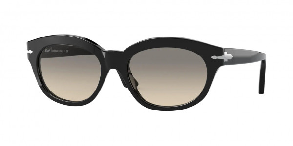Persol PO3250S Sunglasses, 95/32 BLACK (BLACK)