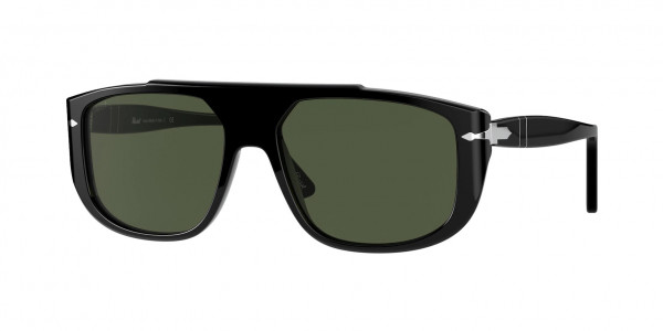 Persol PO3261S Sunglasses, 95/31 BLACK (BLACK)