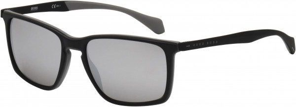 HUGO BOSS Black Boss 1114/S Sunglasses, 0O6W Blrut Dark Gray