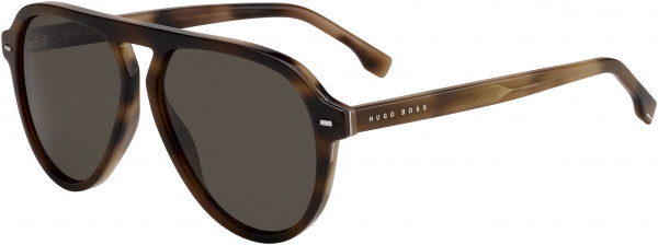 HUGO BOSS Black Boss 1126/S Sunglasses, 005L Havana