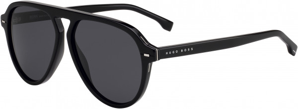 HUGO BOSS Black Boss 1126/S Sunglasses, 0807 Black