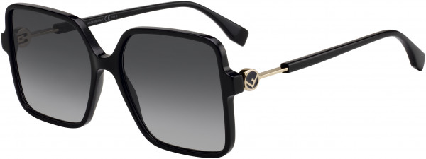 Fendi Fendi 0411/S Sunglasses, 0807 Black