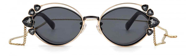 Jimmy Choo SHINE/S Sunglasses, 02M2 BLACK GOLD