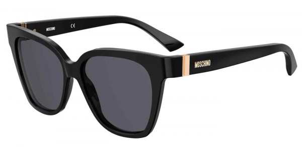 Moschino MOS066/S Sunglasses, 0807 BLACK