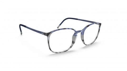 Silhouette SPX Illusion Full Rim 2935 Eyeglasses, 4610 Havanna Smoky Blue