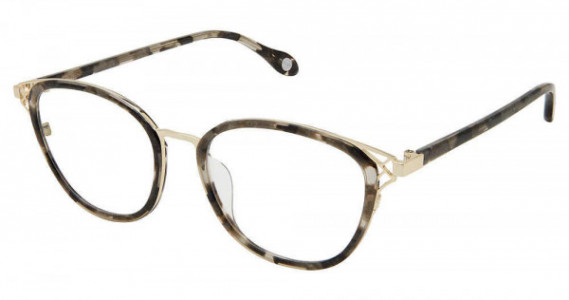 Fysh UK F-3665 Eyeglasses, S403-MARBLE GREY GLD