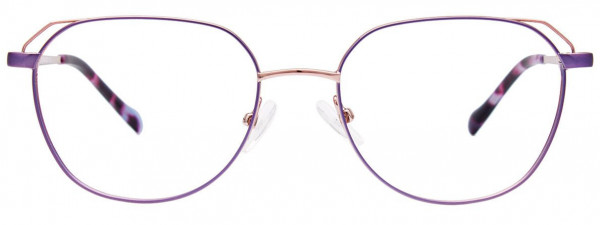 Takumi TK1175 Eyeglasses, 080 - Matt Light Purple & Shiny Light Pink