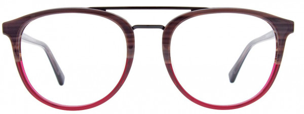 Takumi TK1169 Eyeglasses, 090 - Shiny Black & Dark Pink & Pink Marbled