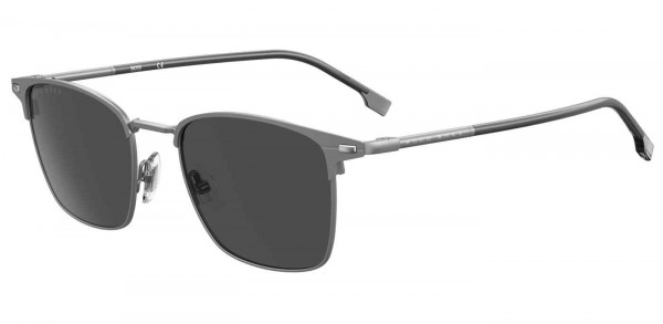 HUGO BOSS Black BOSS 1122/U/S Sunglasses, 0R81 MATTE RUTHENIUM